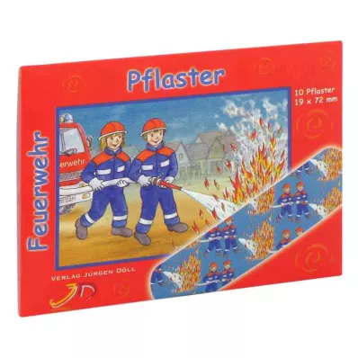 KINDERPFLASTER Fire brigade letter, 10 pcs KINDERPFLASTER Fire brigade letter, 10 pcs