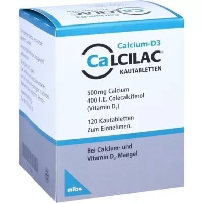 CALCILAC Chewable tablets, 120 pcs