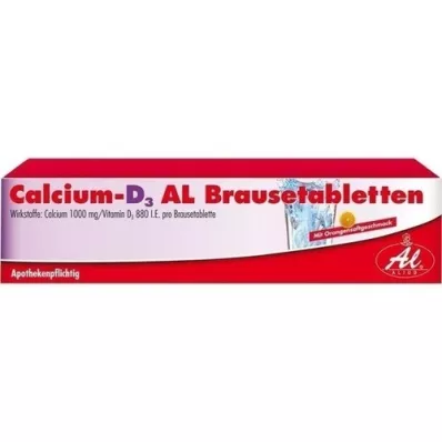CALCIUM-D3 AL Effervescent tablets, 50 pcs