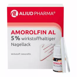 AMOROLFIN AL 5% active ingredient nail varnish, 5 ml