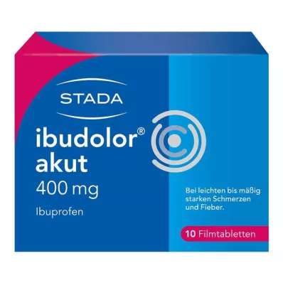 IBUDOLOR acute 400 mg film-coated tablets, 10 pcs IBUDOLOR acute 400 mg film-coated tablets, 10 pcs