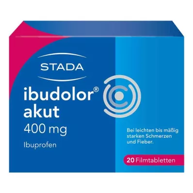 IBUDOLOR acute 400 mg film-coated tablets, 20 pcs IBUDOLOR acute 400 mg film-coated tablets, 20 pcs