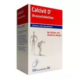 CALCIVIT D Effervescent tablets, 120 pcs