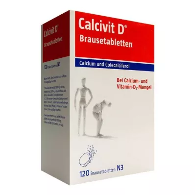 CALCIVIT D Effervescent tablets, 120 pcs