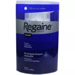 REGAINE Mens foam 50 mg/g, 3X60 ml