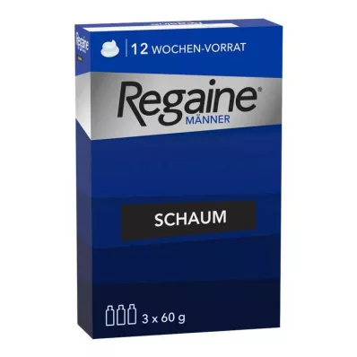 REGAINE Mens foam 50 mg/g, 3X60 ml
