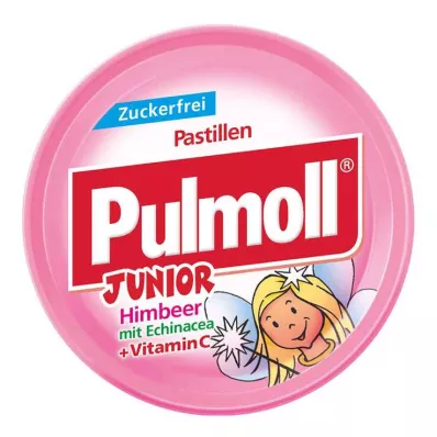Pulmoll Junior raspberry with echinacea without sugar candies, 50 g