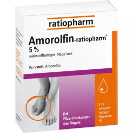 AMOROLFIN-ratiopharm 5% active ingredient nail varnish, 3 ml