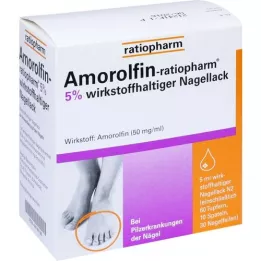 AMOROLFIN-ratiopharm 5% nail varnish containing active substance, 5 ml
