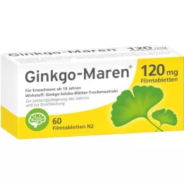 GINKGO-MAREN 120 mg film-coated tablets, 60 pcs