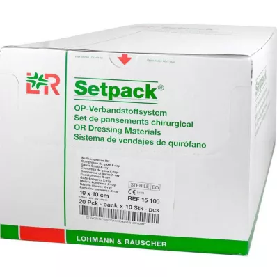 MULLKOMPRESSEN 10x10 cm sterile 12x RK, 20X10 pc