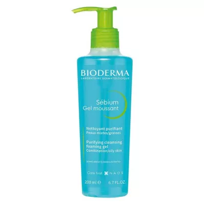 BIODERMA Sebium Gel Moussant Cleansing Gel, 200 ml BIODERMA Sebium Gel Moussant Cleansing Gel, 200 ml