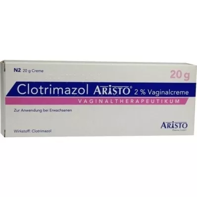 CLOTRIMAZOL ARISTO 2% vaginal cream + 3 applic., 20 g