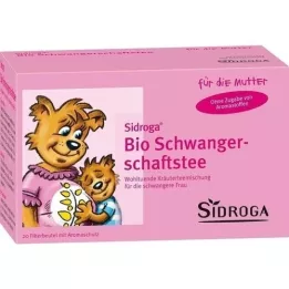 SIDROGA Organic Pregnancy Tea Filter Bag, 20X1.5 g