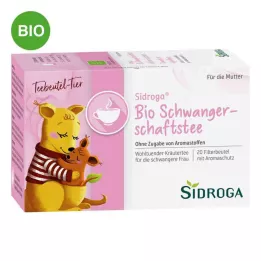 SIDROGA Organic Pregnancy Tea Filter Bag, 20X1.5 g