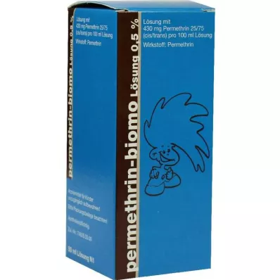 PERMETHRIN-BIOMO Solution 0.5%, 50 ml PERMETHRIN-BIOMO Solution 0.5%, 50 ml