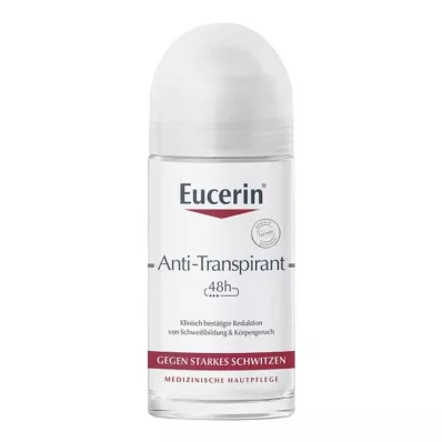 EUCERIN Deodorant Antiperspirant Roll-on 48h, 50 ml EUCERIN Deodorant Antiperspirant Roll-on 48h, 50 ml
