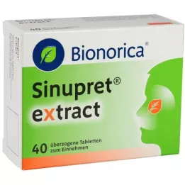 SINUPRET extract coated tablets, 40 pcs