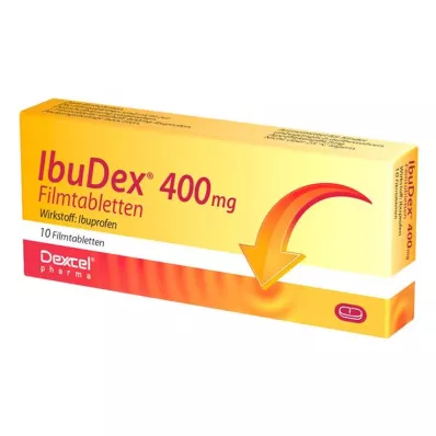 IBUDEX 400 mg film-coated tablets, 10 pcs