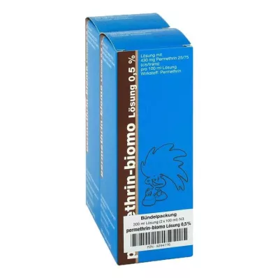 Permethrin biomo solution 0.5%, 200 ml Permethrin biomo solution 0.5%, 200 ml