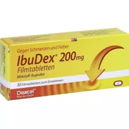 IBUDEX 200 mg film-coated tablets, 30 pcs