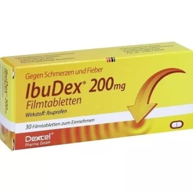 IBUDEX 200 mg film-coated tablets, 30 pcs