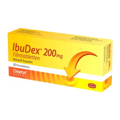 Ibudex 200 mg film-coated tablets, 30 pcs Ibudex 200 mg film-coated tablets, 30 pcs
