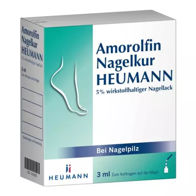AMOROLFIN Nail cure Heumann 5% nail polish, 3 ml AMOROLFIN Nail cure Heumann 5% nail polish, 3 ml