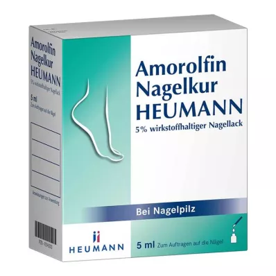 AMOROLFIN Nail cure Heumann 5% nail polish, 5 ml