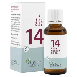 Biochemistry Pflueger 14 potassium bromat.D 6 drops, 30 ml