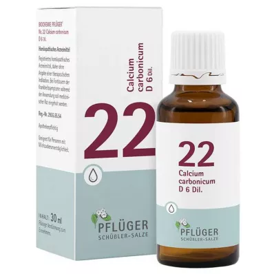 BIOCHEMIE Ploughmans Plaster 22 Calcium carbonicum D 6 drip, 30 ml BIOCHEMIE Ploughmans Plaster 22 Calcium carbonicum D 6 drip, 30 ml