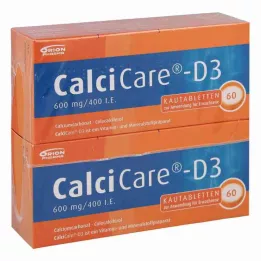 CalciCare-D3 600mg/400 international units (120 pieces)