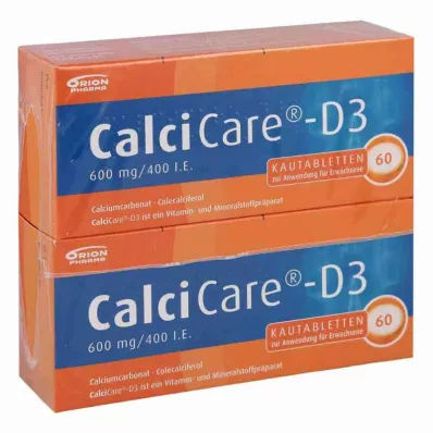 CalciCare-D3 600mg/400 international units (120 pieces) CalciCare-D3 600mg/400 international units (120 pieces)
