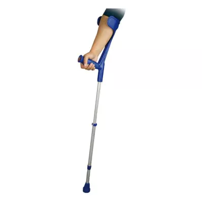 UNTERARMSTÜTZE for adults blue with soft grip, 2 pcs UNTERARMSTÜTZE for adults blue with soft grip, 2 pcs