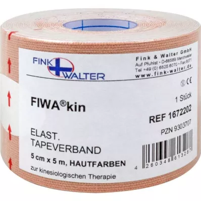 TAPE elastic 5 cmx5 m skin-coloured, 1 pc