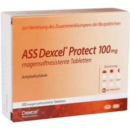 ASS Dexcel Protect 100 mg enteric-coated tablets, 100 pcs