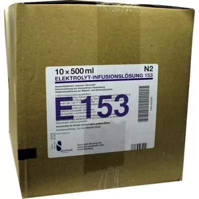 ELEKTROLYT Inf.-Lsg. 153 PE-Bottle, 10X500 ml