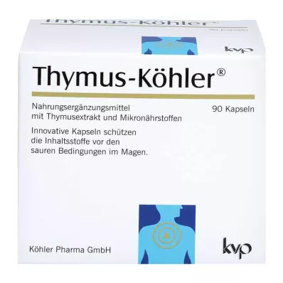 Thymus Köhler capsules, 90 pcs Thymus Köhler capsules, 90 pcs