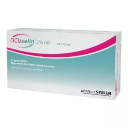 OCUSALIN 5% UD Eye drops, 50X0.5 ml