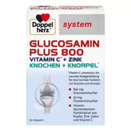 DOPPELHERZ Glucosamine Plus 800 system capsules, 60 pcs