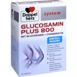 DOPPELHERZ Glucosamine Plus 800 system Capsules, 120 Capsules