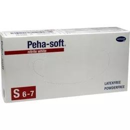 PEHA-SOFT Nitril weiß Unt.Hands.unsteril pf S, 100 St