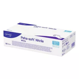 PEHA-SOFT Nitril weiß Unt.Hands.unsteril pf S, 100 St