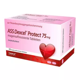 ASS Dexcel Protect 75 mg enteric-coated tablets, 100 pcs