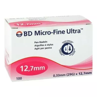BD MICRO-FINE ULTRA Pen needles 0.33x12.7 mm, 100 pcs BD MICRO-FINE ULTRA Pen needles 0.33x12.7 mm, 100 pcs