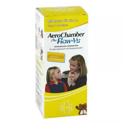 AEROCHAMBER with mask for children 1-5 years, 1 pc