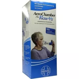 AEROCHAMBER with mask for adults and children from 5 years blue, 1 pc