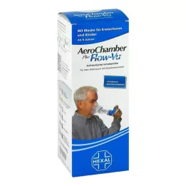 AEROCHAMBER with mask for adults and children from 5 years blue, 1 pc