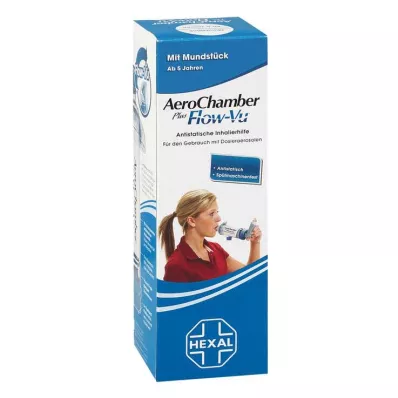 AEROCHAMBER with mouthpiece adults and children from 5 years blue, 1 pc AEROCHAMBER with mouthpiece adults and children from 5 years blue, 1 pc