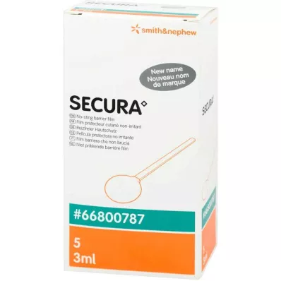 Secura irritation-free skin protection applicator, 25X1 ml